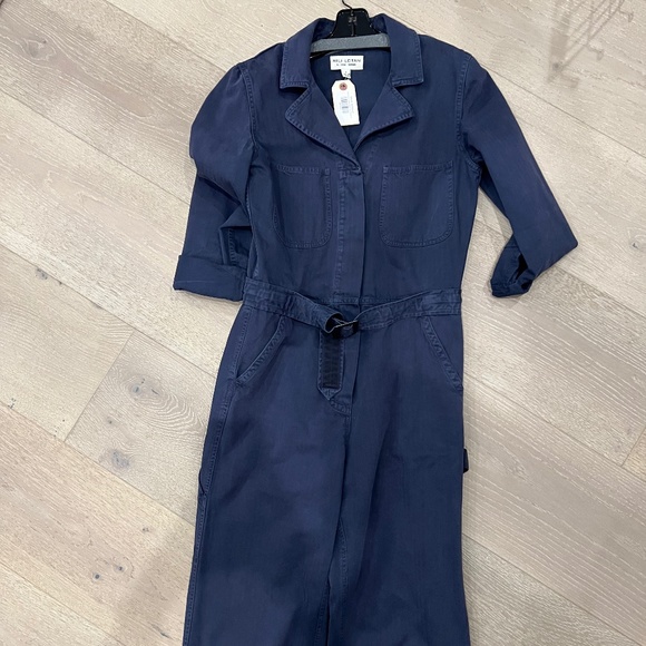 Nili Lotan Marie Jumpsuit Navy (NWT) - Picture 5 of 5
